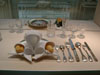 Сервировка с использованием специальной салфетки из собраний Серебряной кладовой императорского дворца Хофбург в Вене