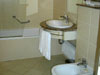Ванная комната двухместного номера Junior suit отеля Astoria 4**** в Будапеште