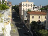 Вид с открытой террасы отеля Siviglia*** в Риме