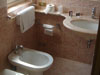 Ванная комната одноместного номера отеля Viminale**** в Риме