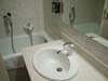 Ванная комната двухуровневых апартаментов отеля Grandhotel**** на курорте Ясна в Низких Татрах