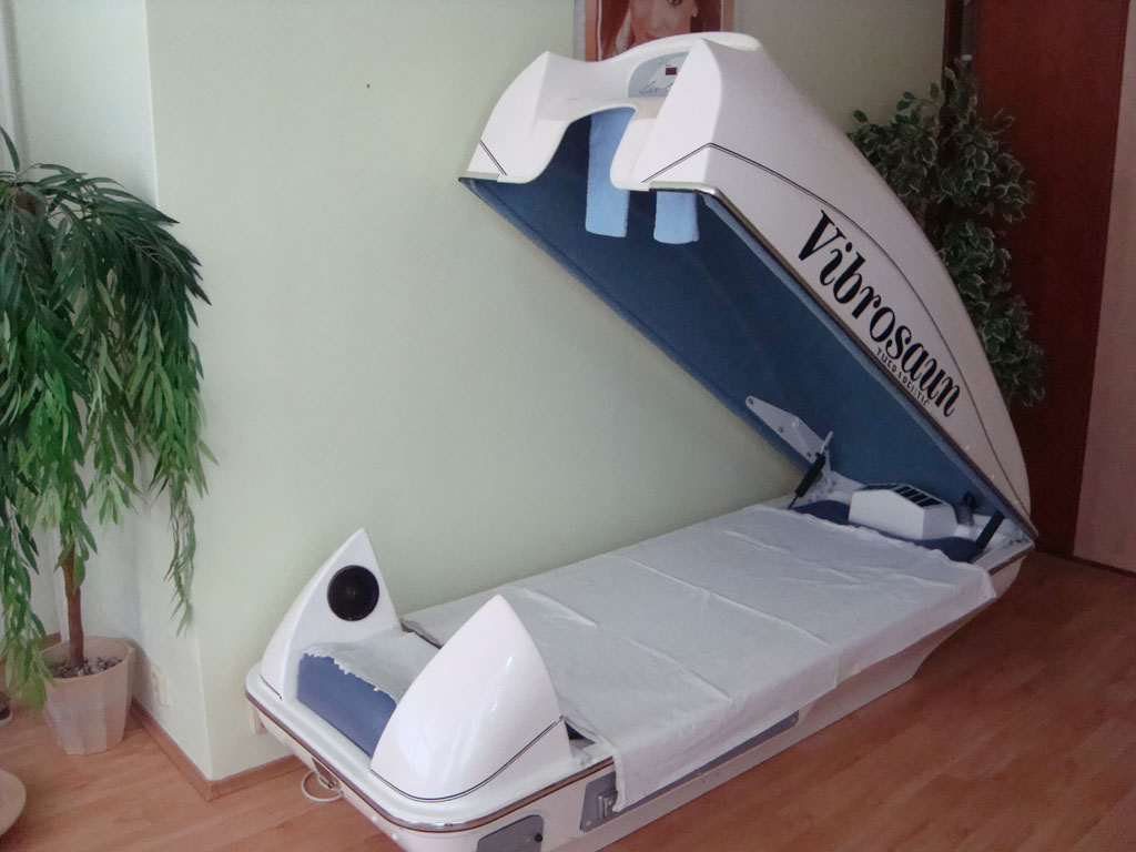 Вибросауна в центре Aqua Thermal Wellness термального курорта Вышне Ружбахи
